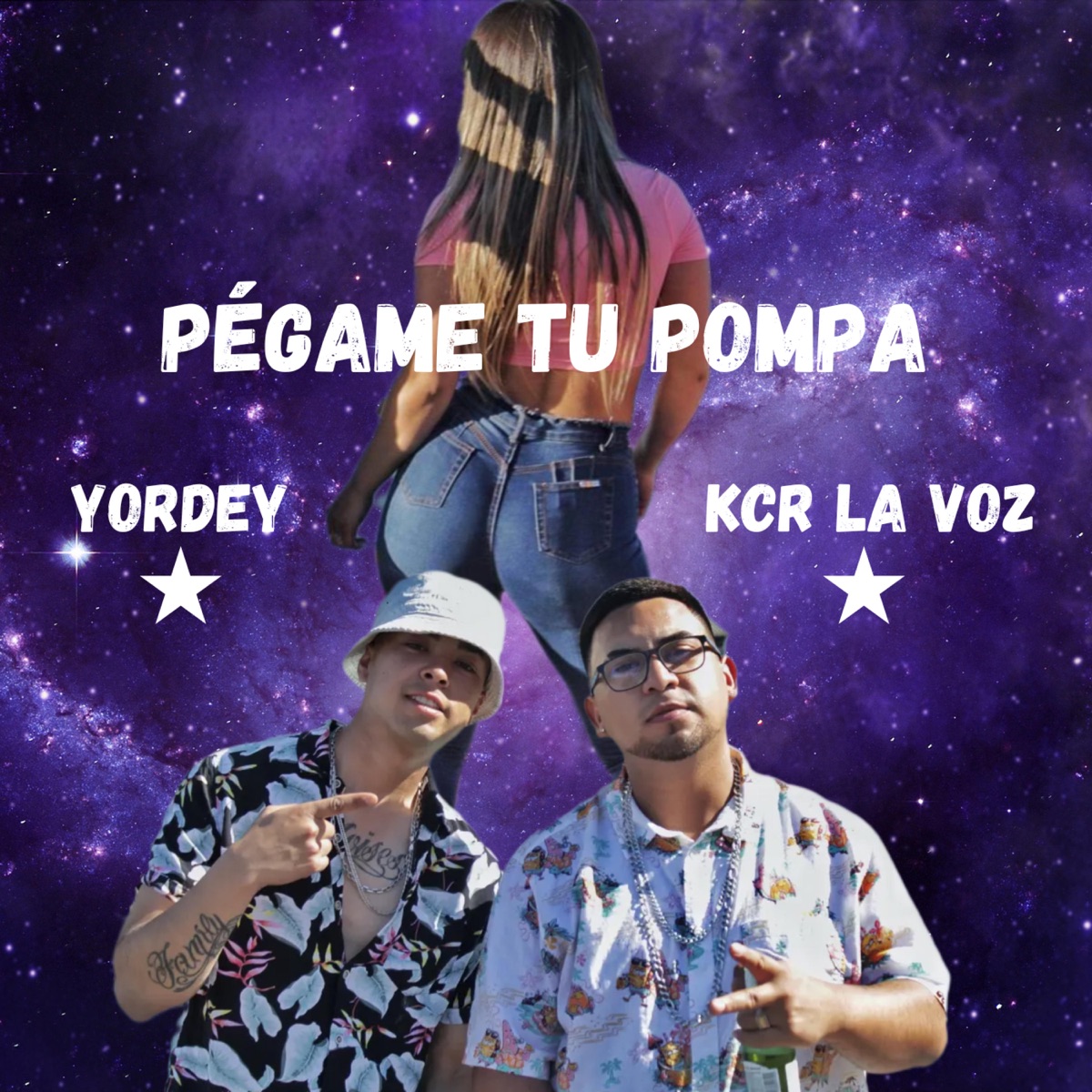 PÉGAME TU POMPA (feat. KCR La Voz) - Single by YORDEY album cover