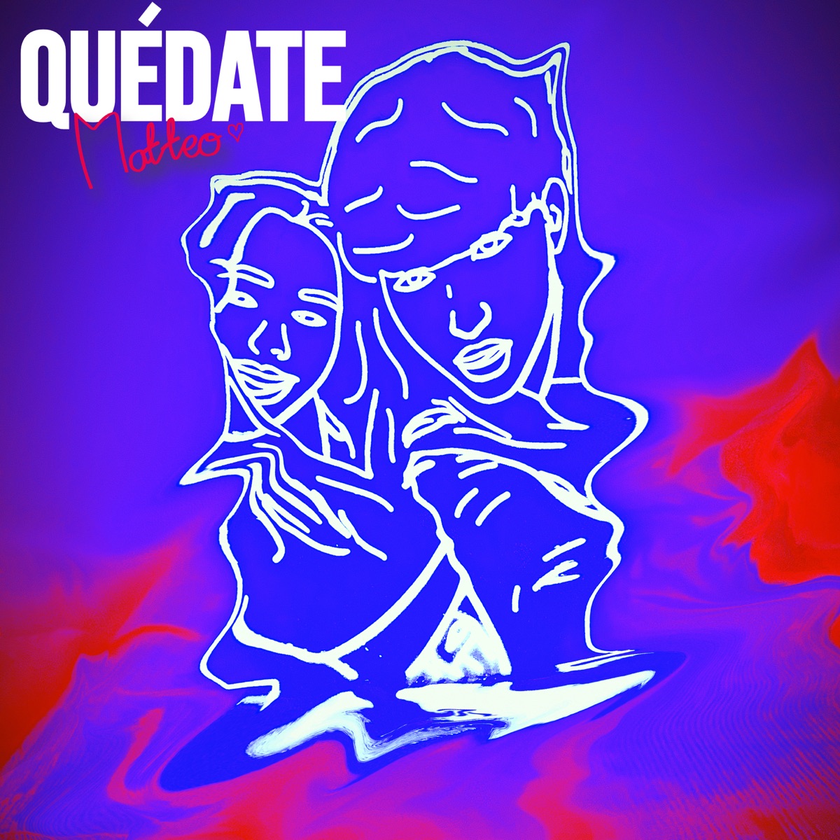 Quédate - Single by MATTEO album cover
