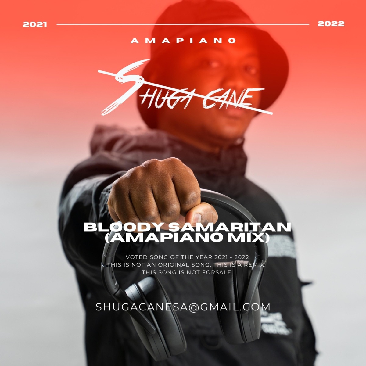 Bloody Samaritan (Amapiano Mix) No Vocal - Single by Shuga Cane album cover