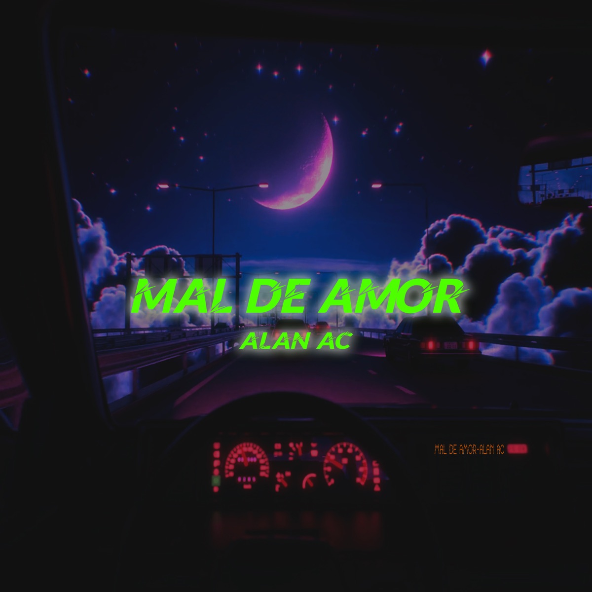 Mal de Amor - Single by Alan AC album cover