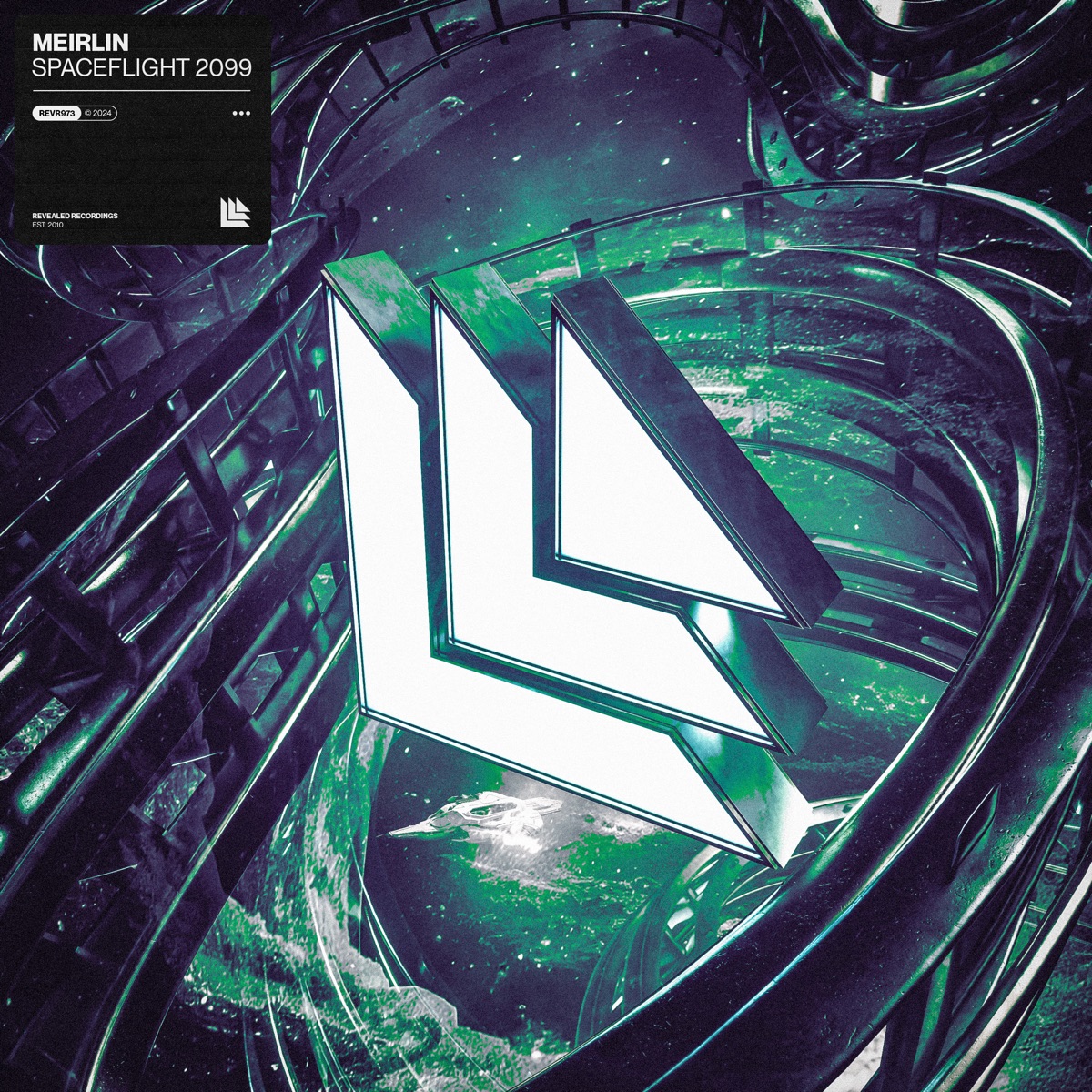 Spaceflight 2099 - Single by MEIRLIN album cover