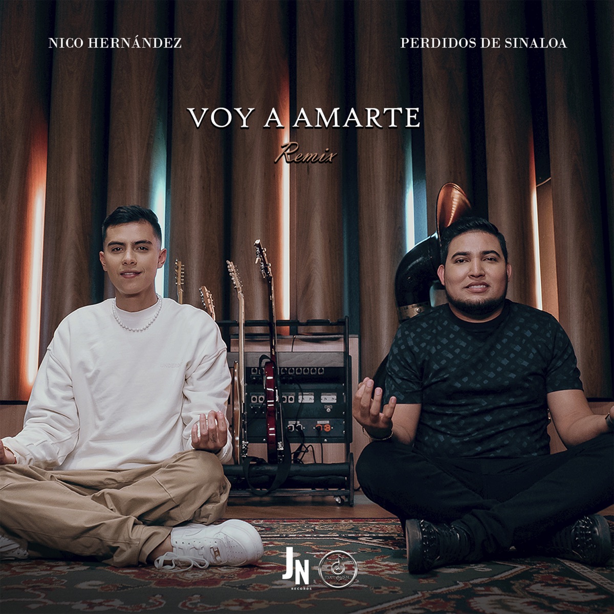 Voy a Amarte (Remix) - Single by Nico Hernández & Perdidos De Sinaloa album cover