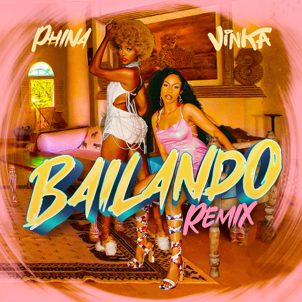 Bailando (Remix) - Single by Vinka & Phina album cover