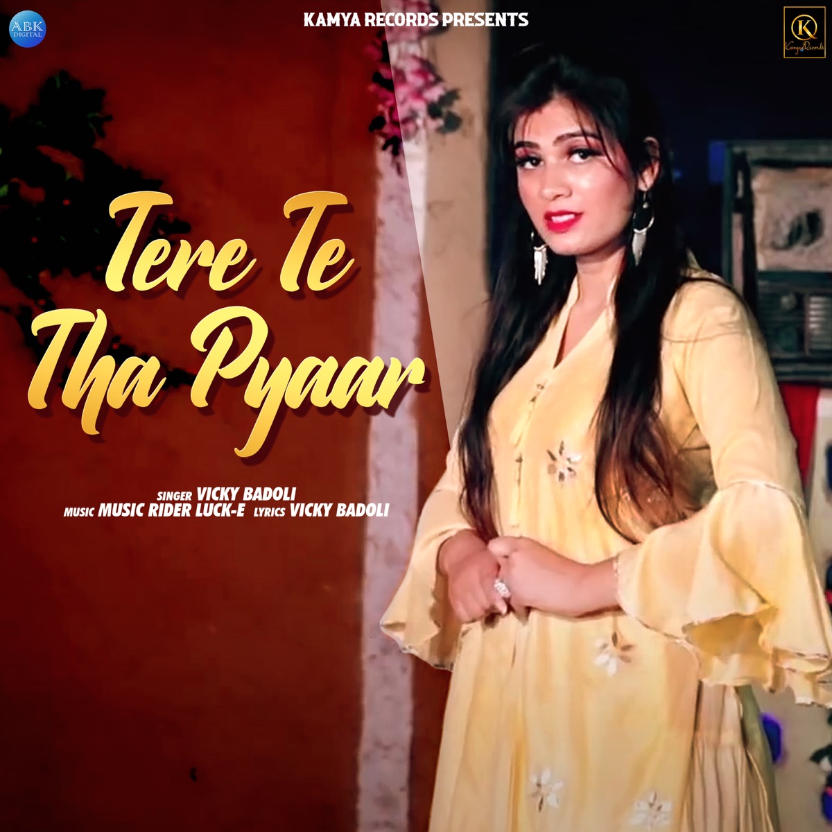 Tere Te Tha Pyaar - Single by Vicky Badoli album cover