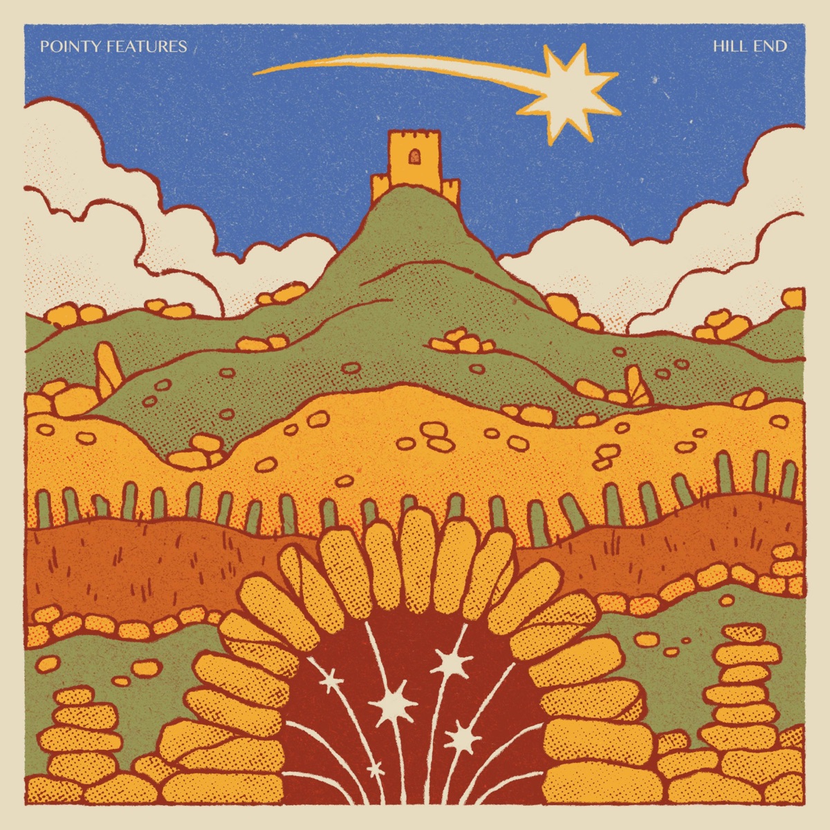 Hill End by Pointy Features album cover