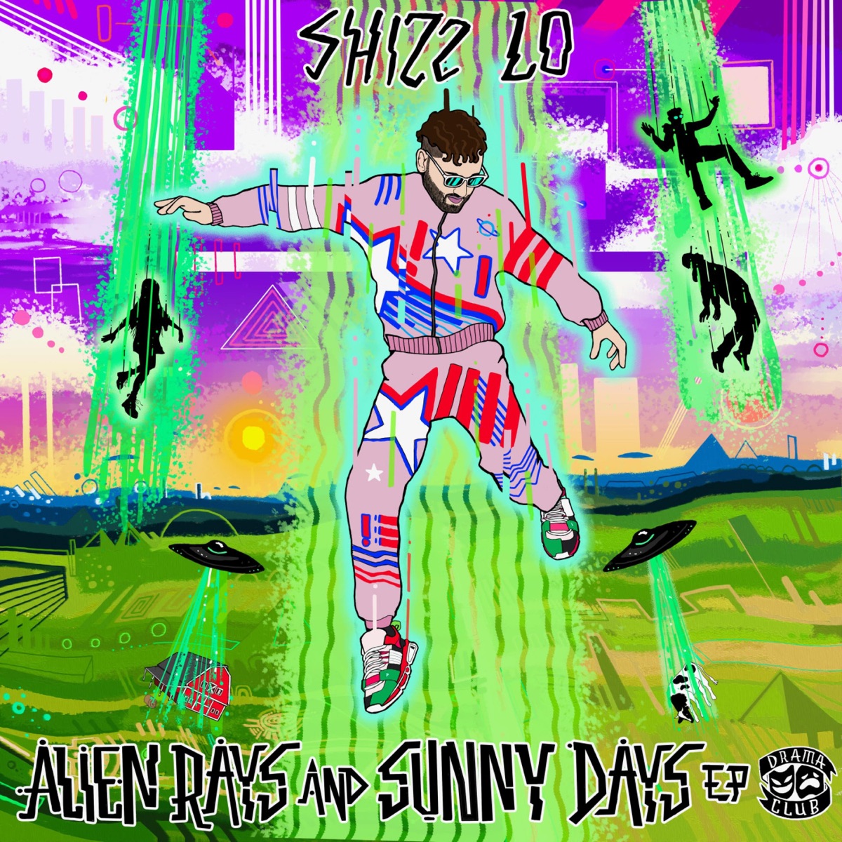 Alien Rays and Sunny Days - Single by Shizz Lo album cover