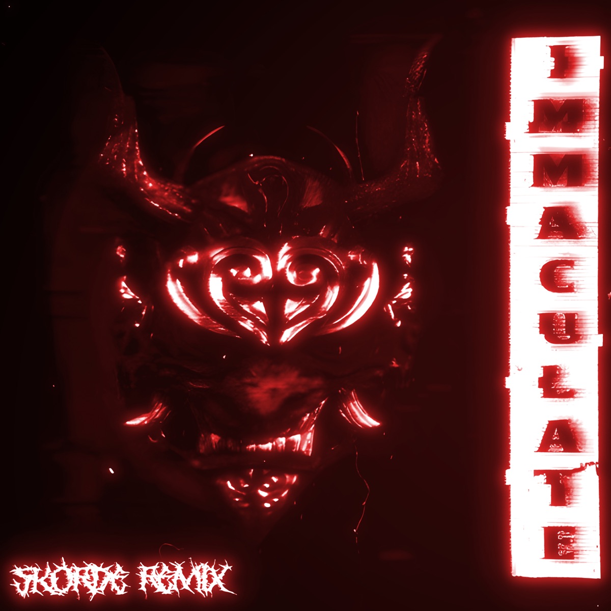 IMMACULATE (Skorde Remix) - Single by VISXGE & Skorde album cover
