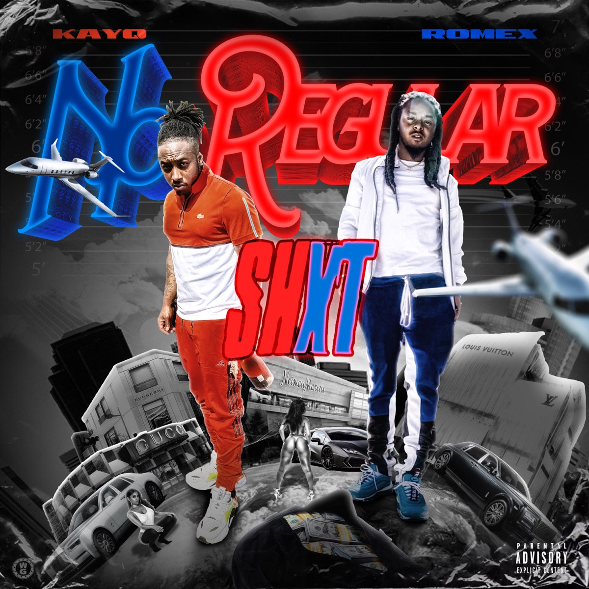 No Regular Shit by Kay Q album cover