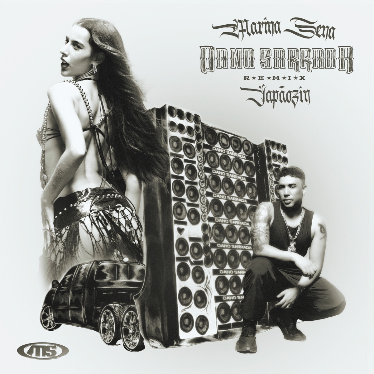 Dano Sarrada (Remix) - Single by Marina Sena & Japãozin album cover
