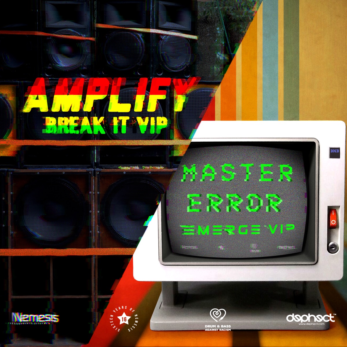 Amplify & Master Error V.I.P's - Single by Amplify & Master Error album cover