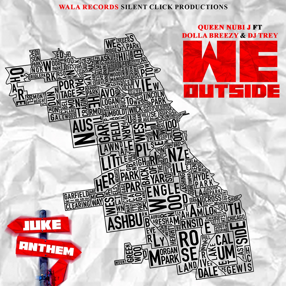 We Outside - Single (feat. Dolla Breezy & DJ TREY) - Single by Queen Nubi j album cover