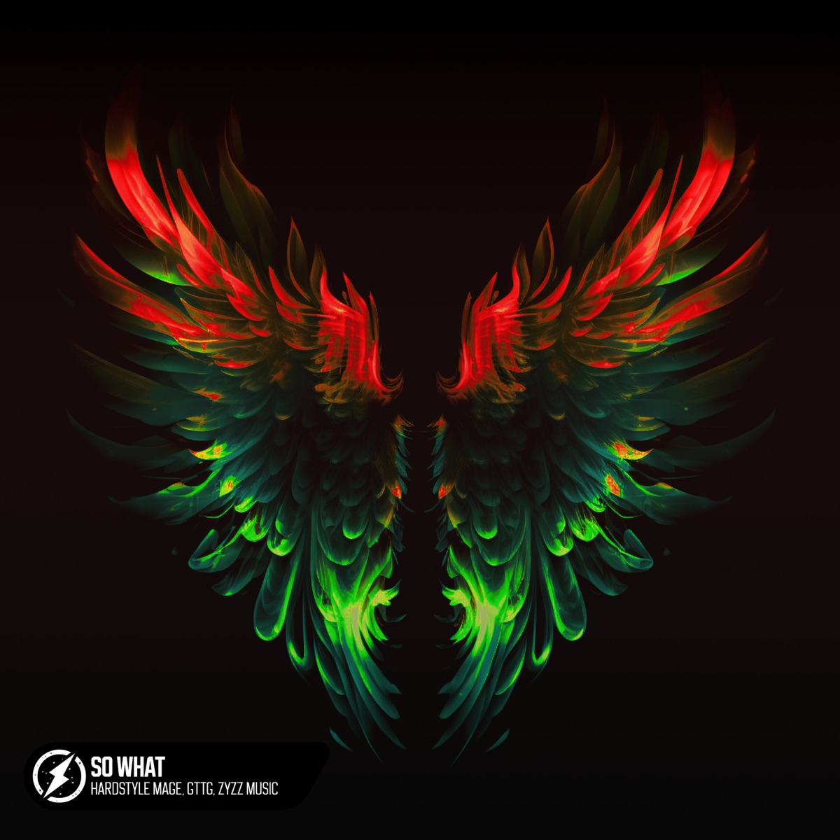 So What (Hardstyle) - Single by HARDSTYLE MAGE, GTTG & Zyzz Music album cover