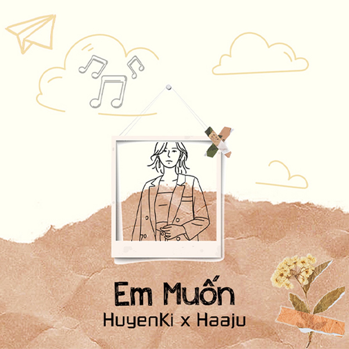 Em Muốn - Single by Haaju & HuyenKi album cover