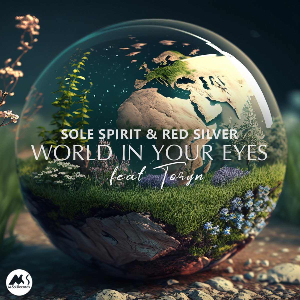 World in Your Eyes (feat. Toryn) - Single by Sole Spirit & Red Silver album cover