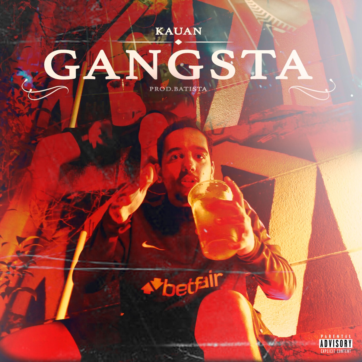 Gangsta - Single by Kauan, Batista & Mindhunters album cover