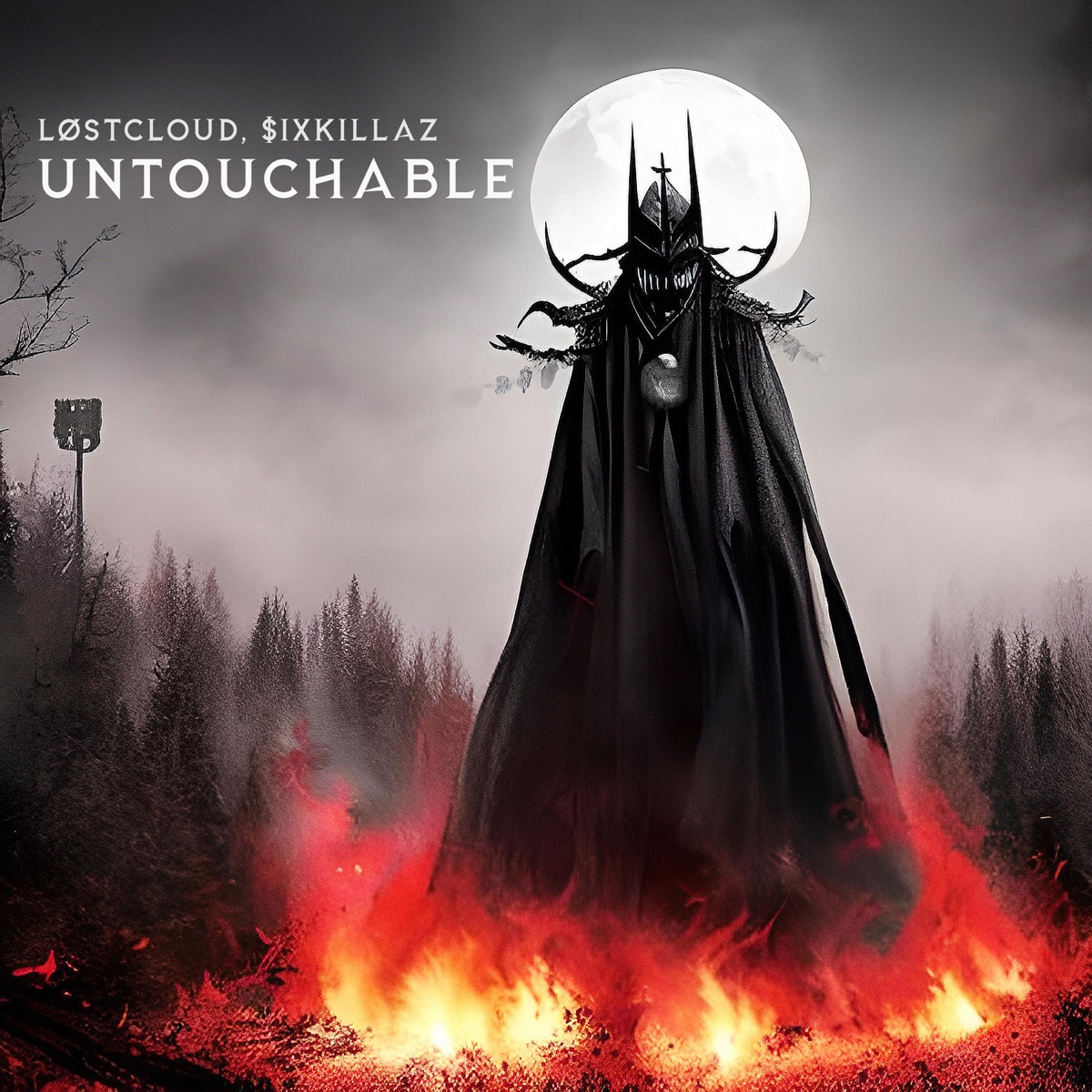 UNTOUCHABLE - Single by LØSTCLOUD & $IXKILLAZ album cover