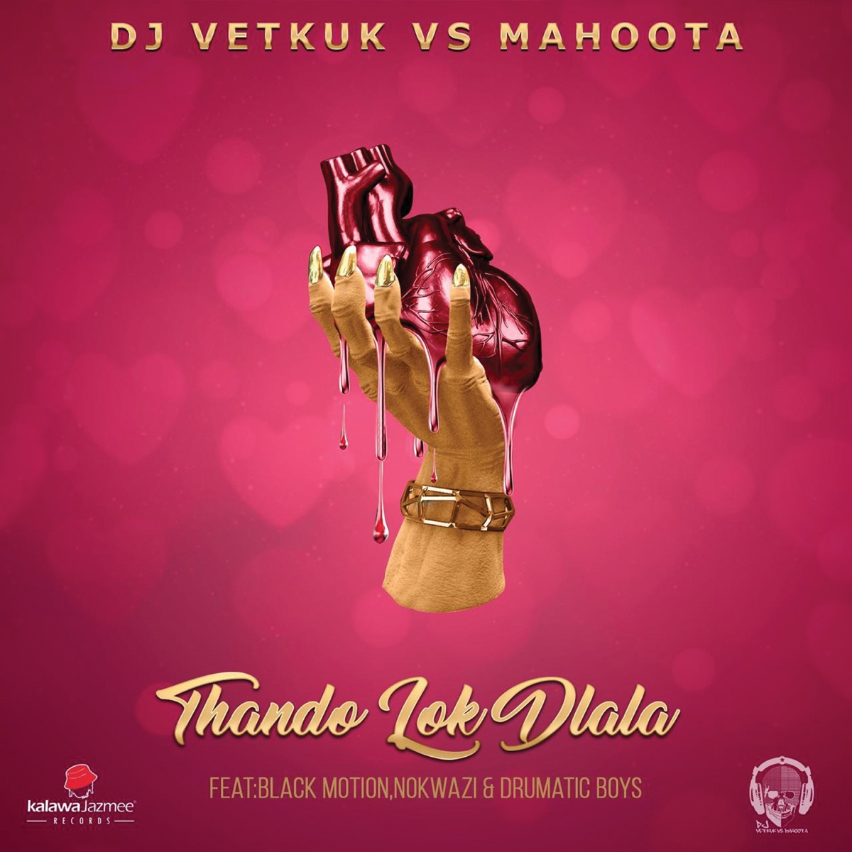 Thando Lok'dlala (feat. Black Motion, Nokwazi & Drumetic Boys) - Single by Vetkuk & Mahoota album cover