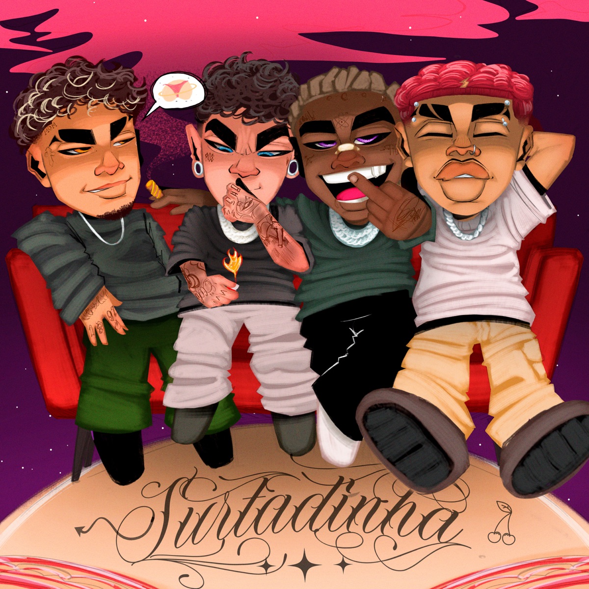 Surtadinha (feat. Jotapê) - Single by Ecologyk, Yunk Vino & Only album cover