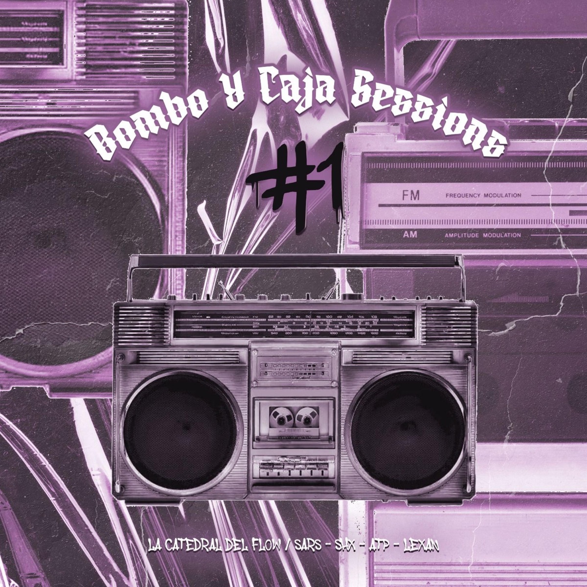 Bombo Y Caja Sessions #1 (feat. SARS, SHX, ATP & LEXAN) - Single by El Predi On The Drums album cover