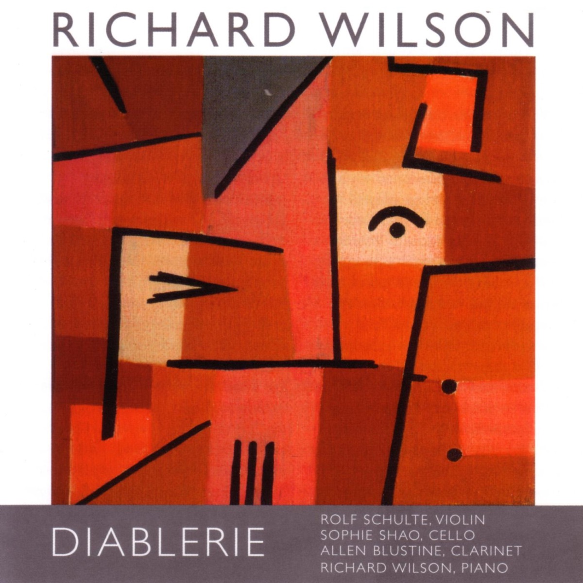 Wilson: Diablerie by Allen Bustine, Rolfe Schulte & Sophie Shao album cover
