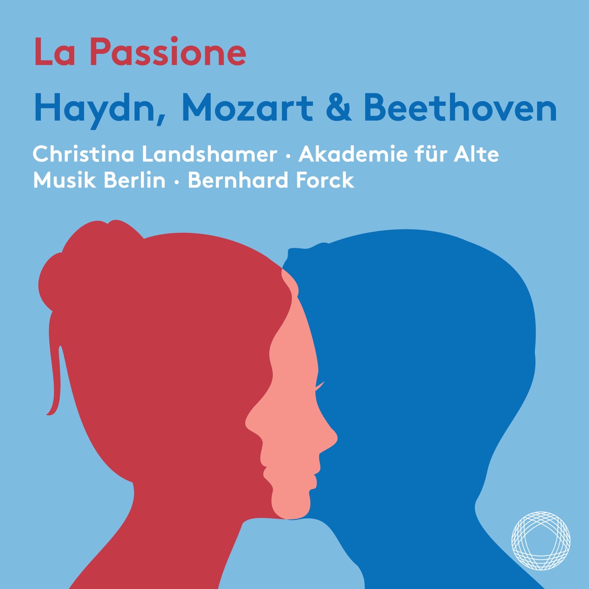 La Passione by Christina Landshamer, Akademie für Alte Musik Berlin & Bernhard Forck album cover
