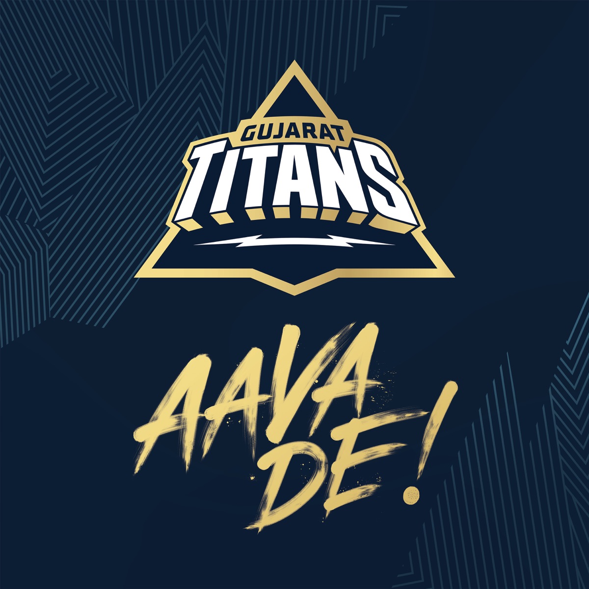 Gujarat Titans (Aava De!) - Single by Aditya Gadhvi & Dub Sharma album cover