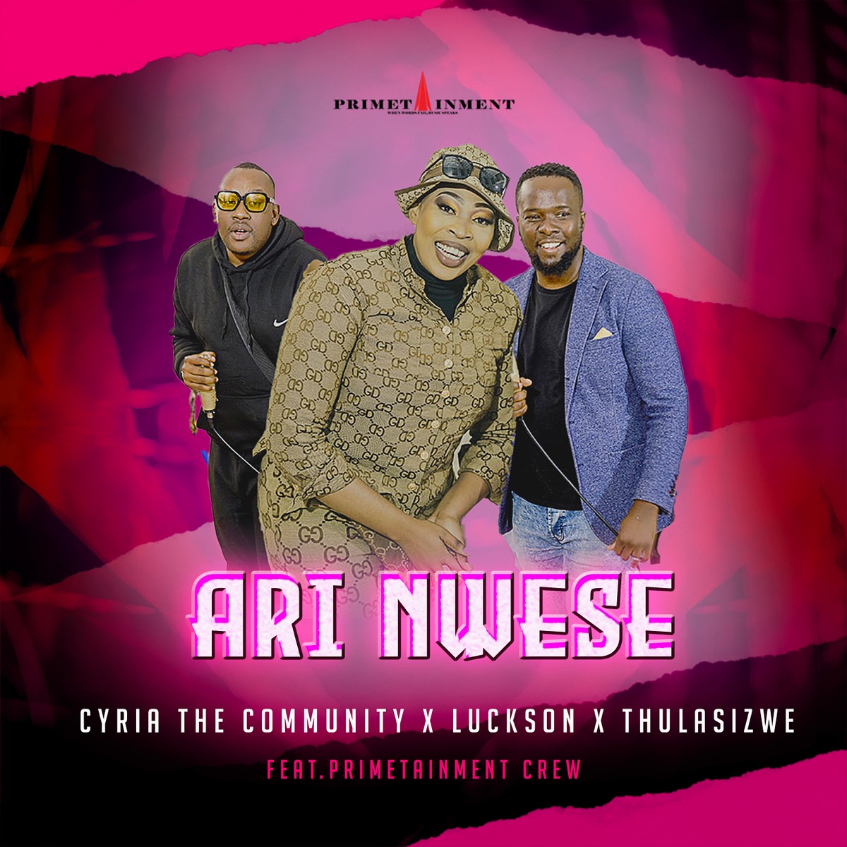 Arinwese - Single (feat. Primetainment Crew) - Single by Cyria the community, Luckson & Thulasizwe album cover