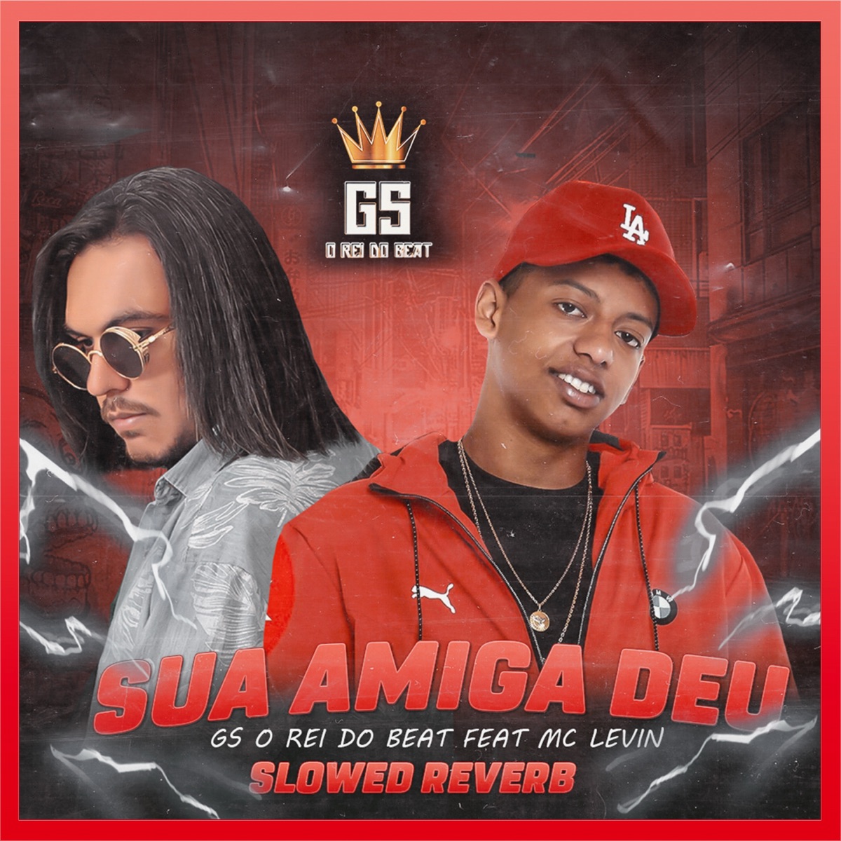 Sua amiga deu (feat. MC Levin) [Slowed Reverb] - Single by GS O Rei do Beat album cover