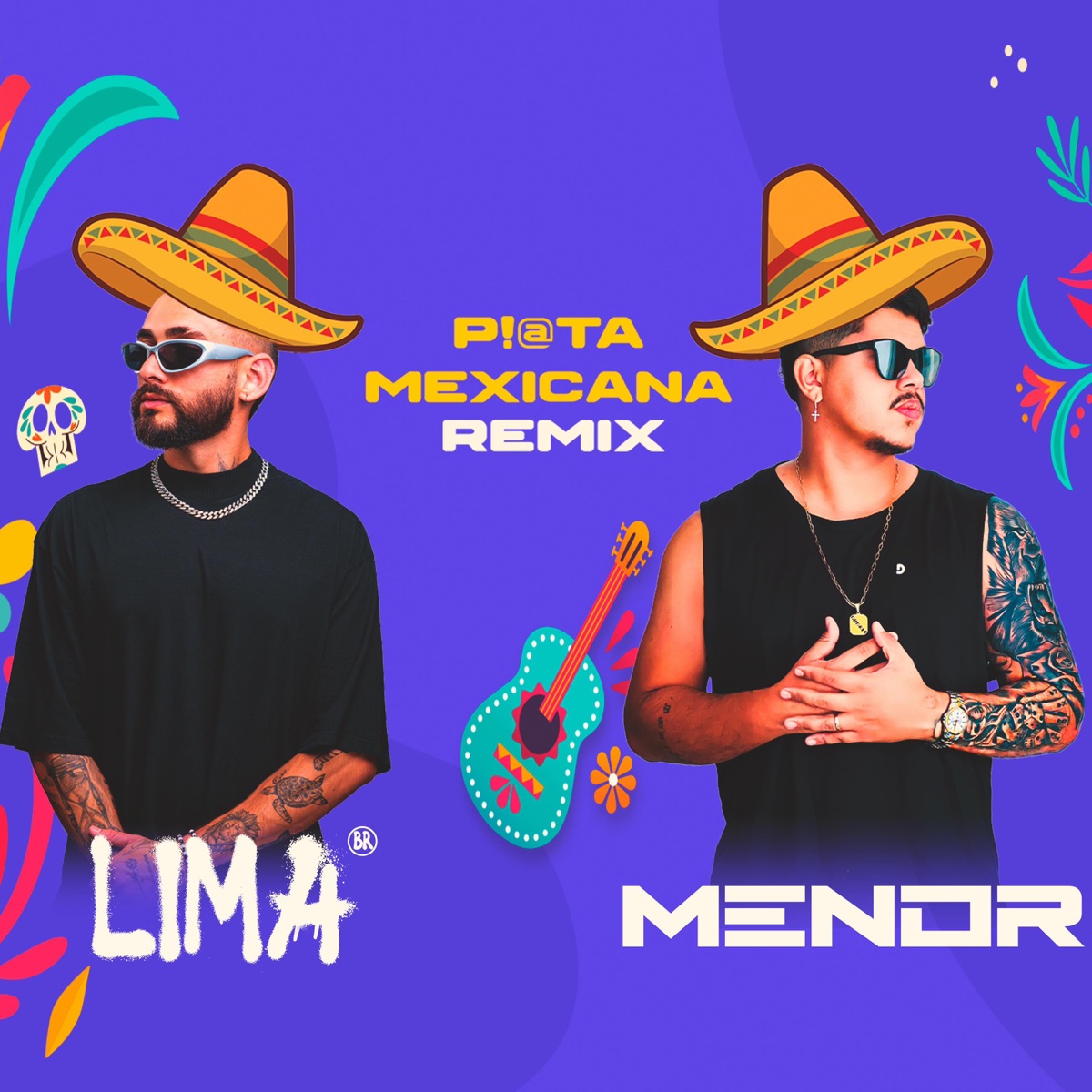 Puta Mexicana (feat. Menordj) [REMIX] - Single by Lima br album cover