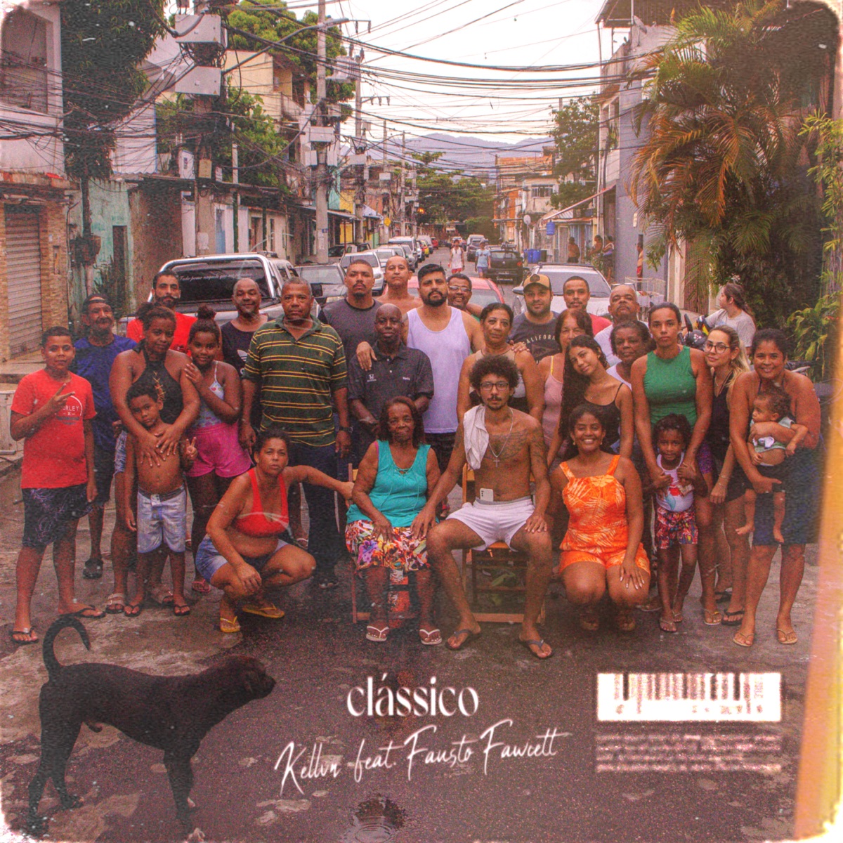 Clássico (feat. Fausto Fawcett) - Single by Kellvn album cover