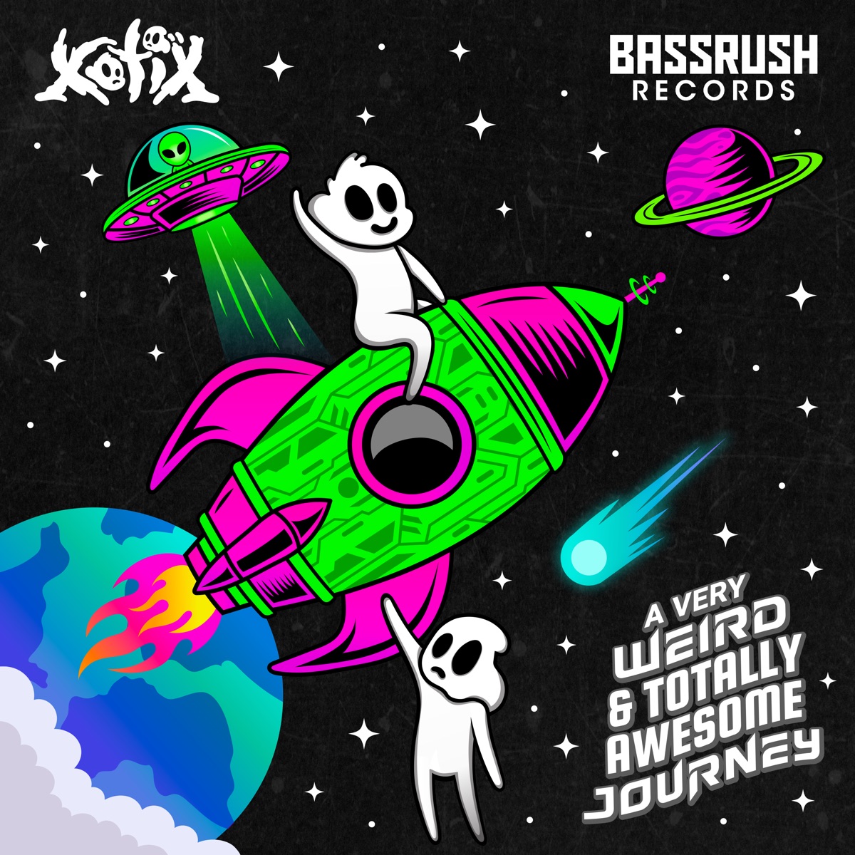 A VERY WEIRD & TOTALLY AWESOME JOURNEY by Xotix album cover