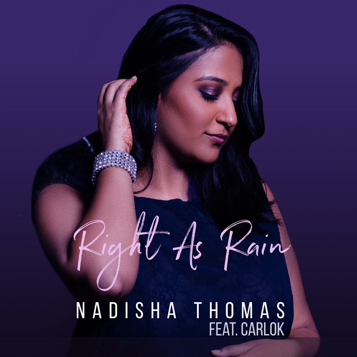 Right As Rain (feat. Carlok) - Single by Nadisha Thomas album cover