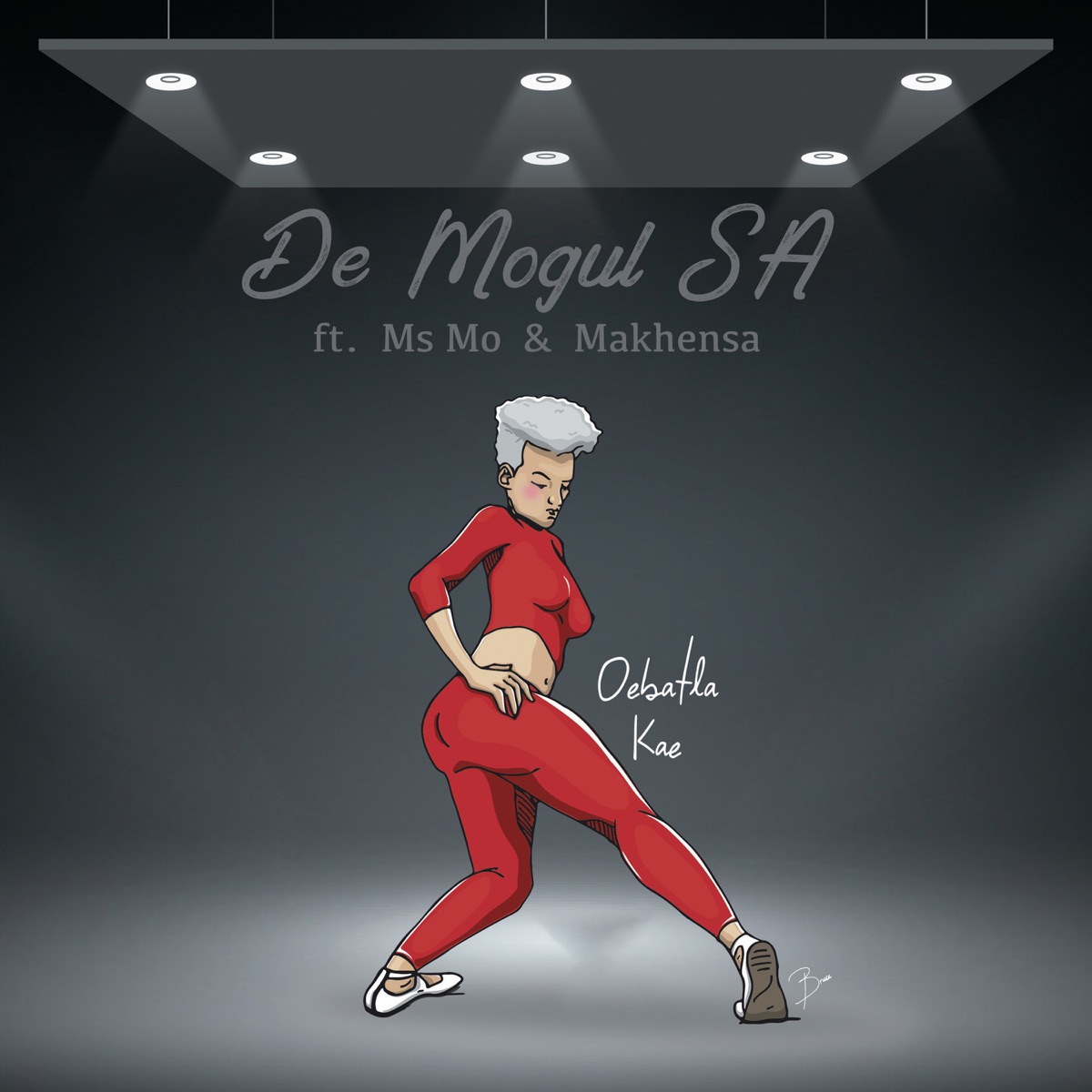 Oe Batla Kae (feat. Ms Mo & Makhensa) - Single by De Mogul SA album cover