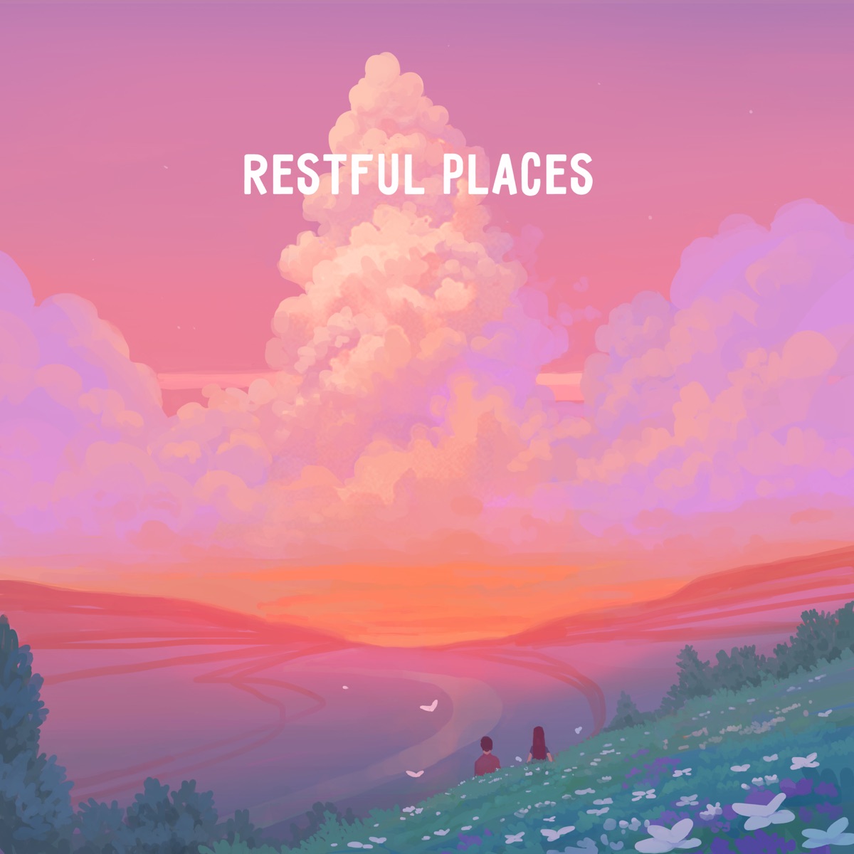 Restful Places by Hoffy Beats & kust album cover