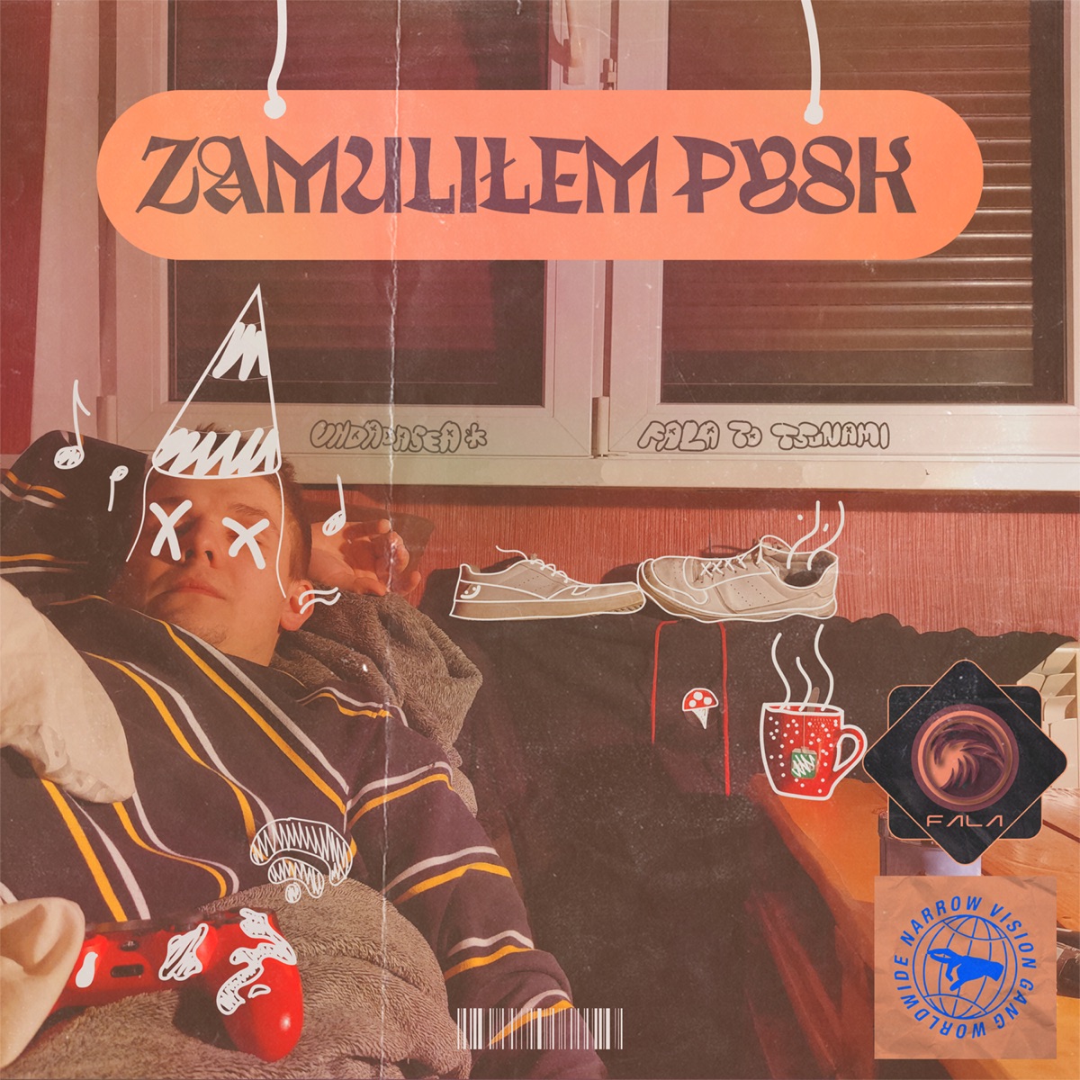 Zamuliłem Pysk (feat. Zippy ogar) - Single by KOLEKTYW FALA & UNDADASEA album cover