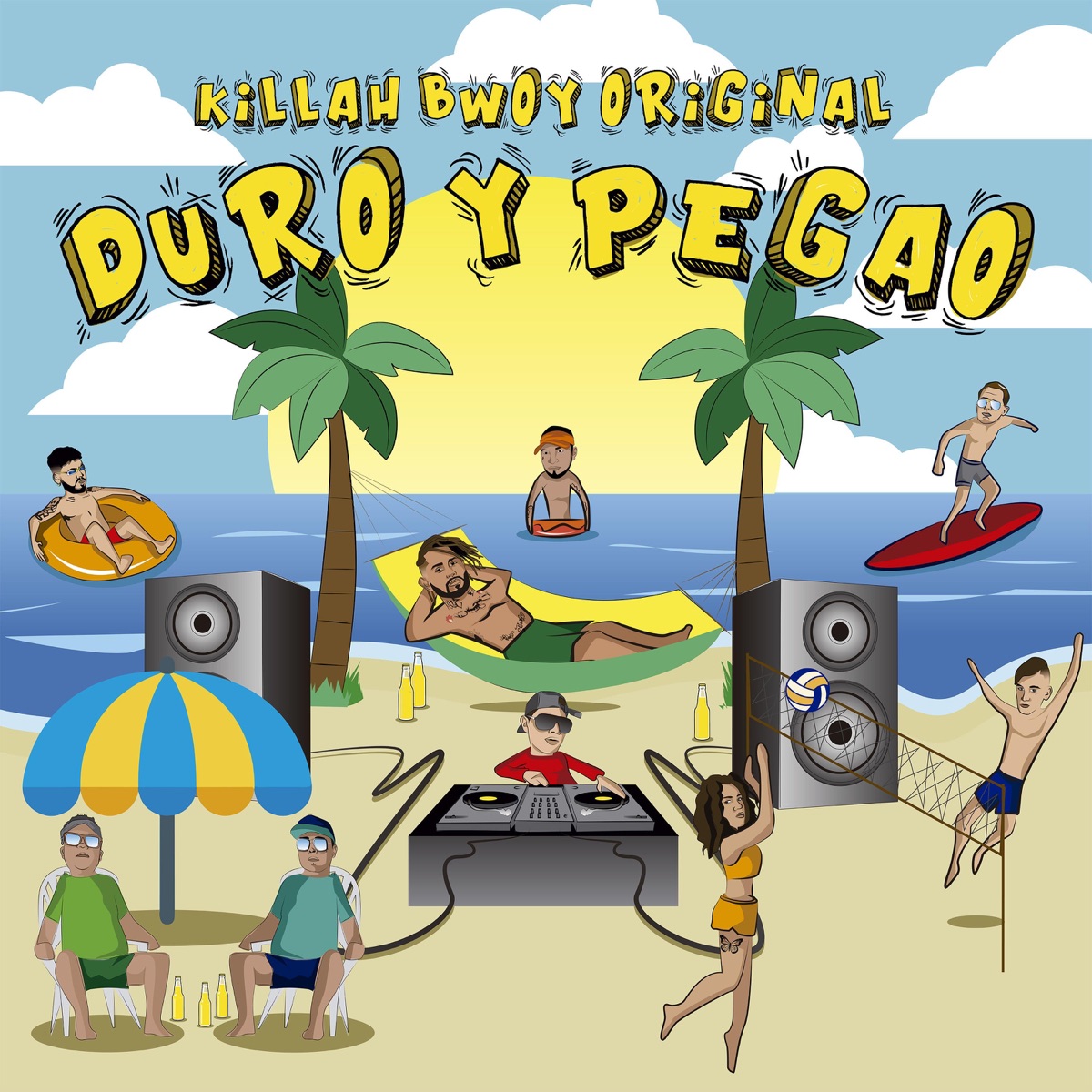 Duro & Pegao' by Killah Bwoy Original album cover