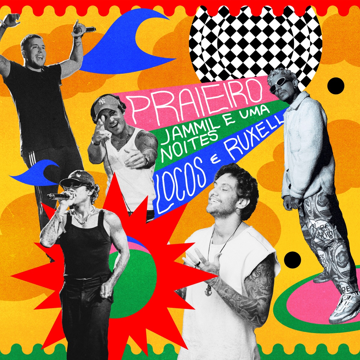 PRAIEIRO (feat. LOCOS & Ruxell) - Single by Jammil e Uma Noites album cover