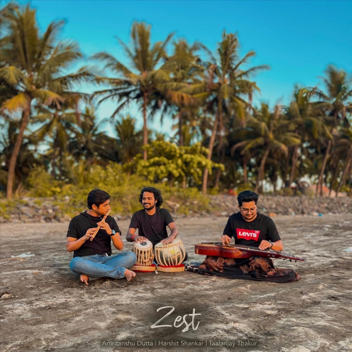 Zest - Single by Amritanshu Dutta, Harshit Shankar & Taalanjay Thakur album cover