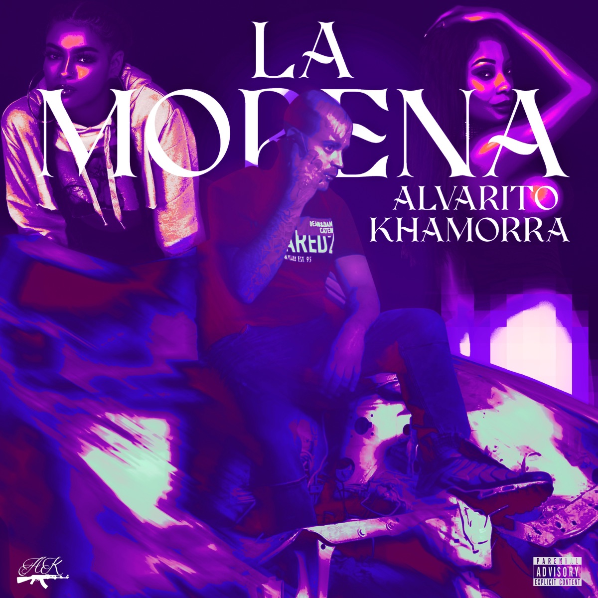 LA MORENA - Single by Alvarito Khamorra album cover