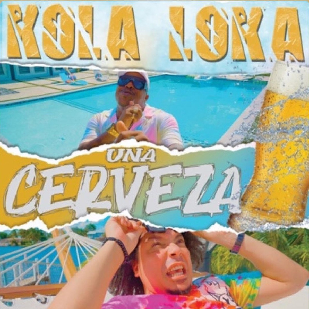 Una Cerveza - Single by Kola Loka album cover