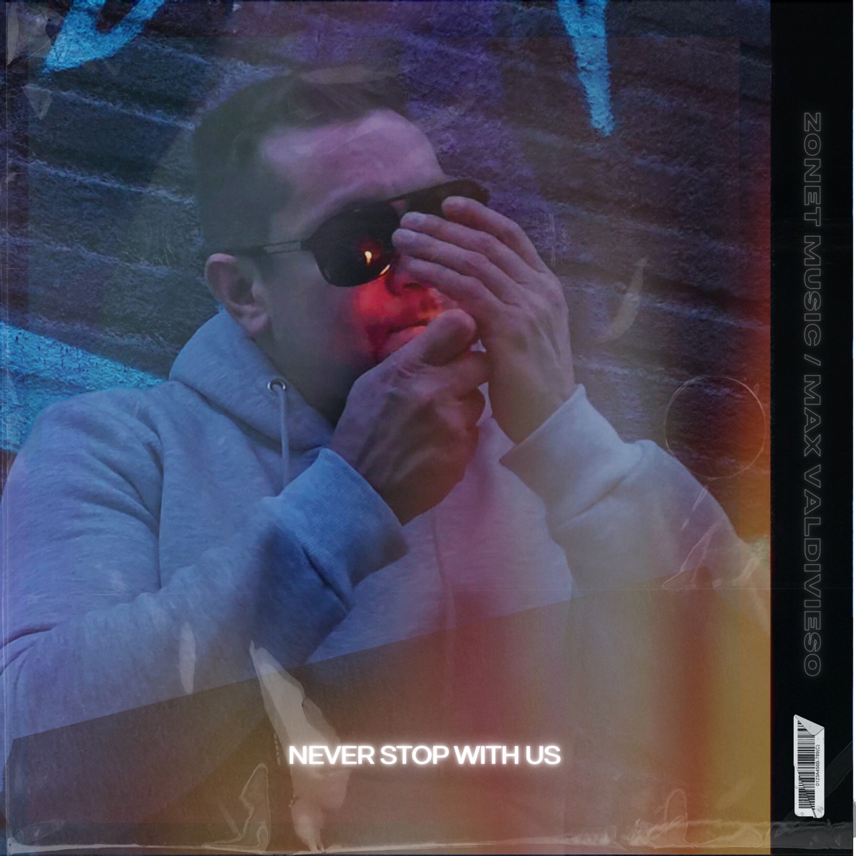 Never Stop With Us - Single by Zonet music album cover