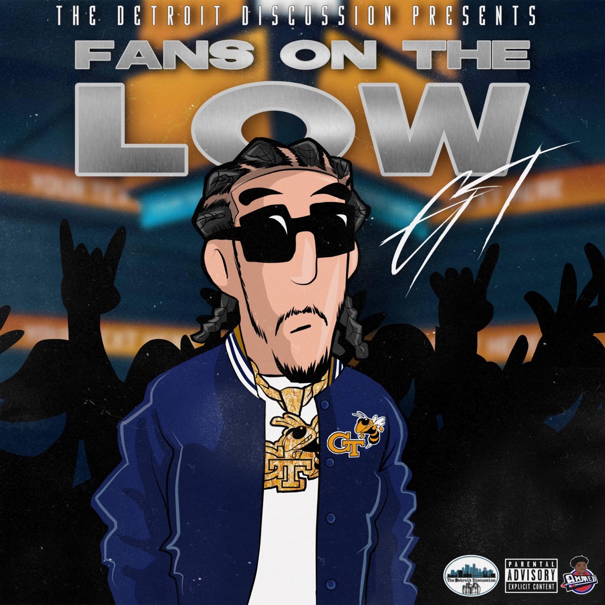Fans On the Low (feat. G.T.) - Single by The Detroit Discussion album cover