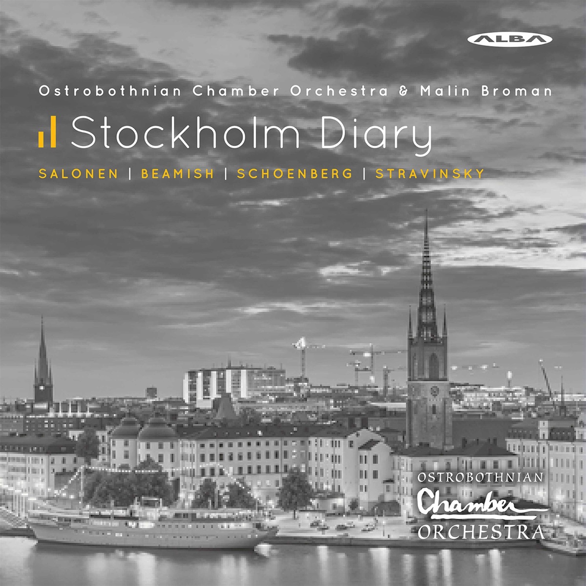 Stockholm Diary by Ostrobothnian Chamber Orchestra & Malin Broman album cover