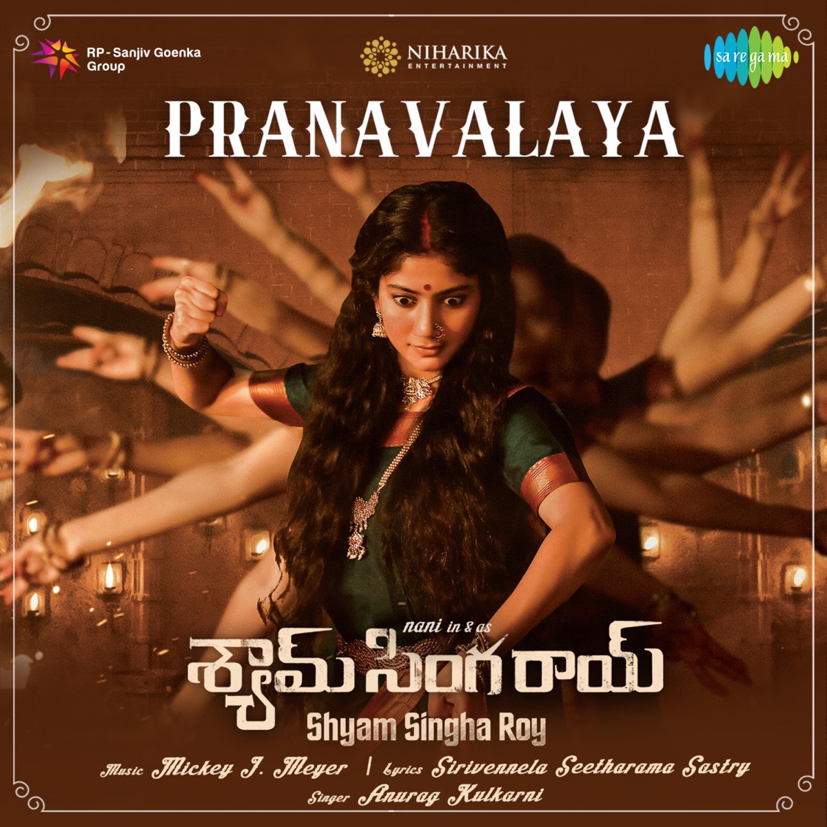 Pranavalaya (From "Shyam Singha Roy") - Single by Anurag Kulkarni & Mickey J Meyer album cover