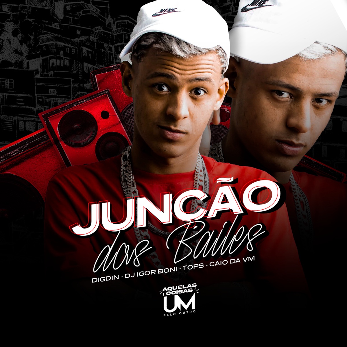 Junção dos Bailes (feat. DJ IGOR BONI) - Single by Digdin, Mc Tops & MC CAIO DA VM album cover