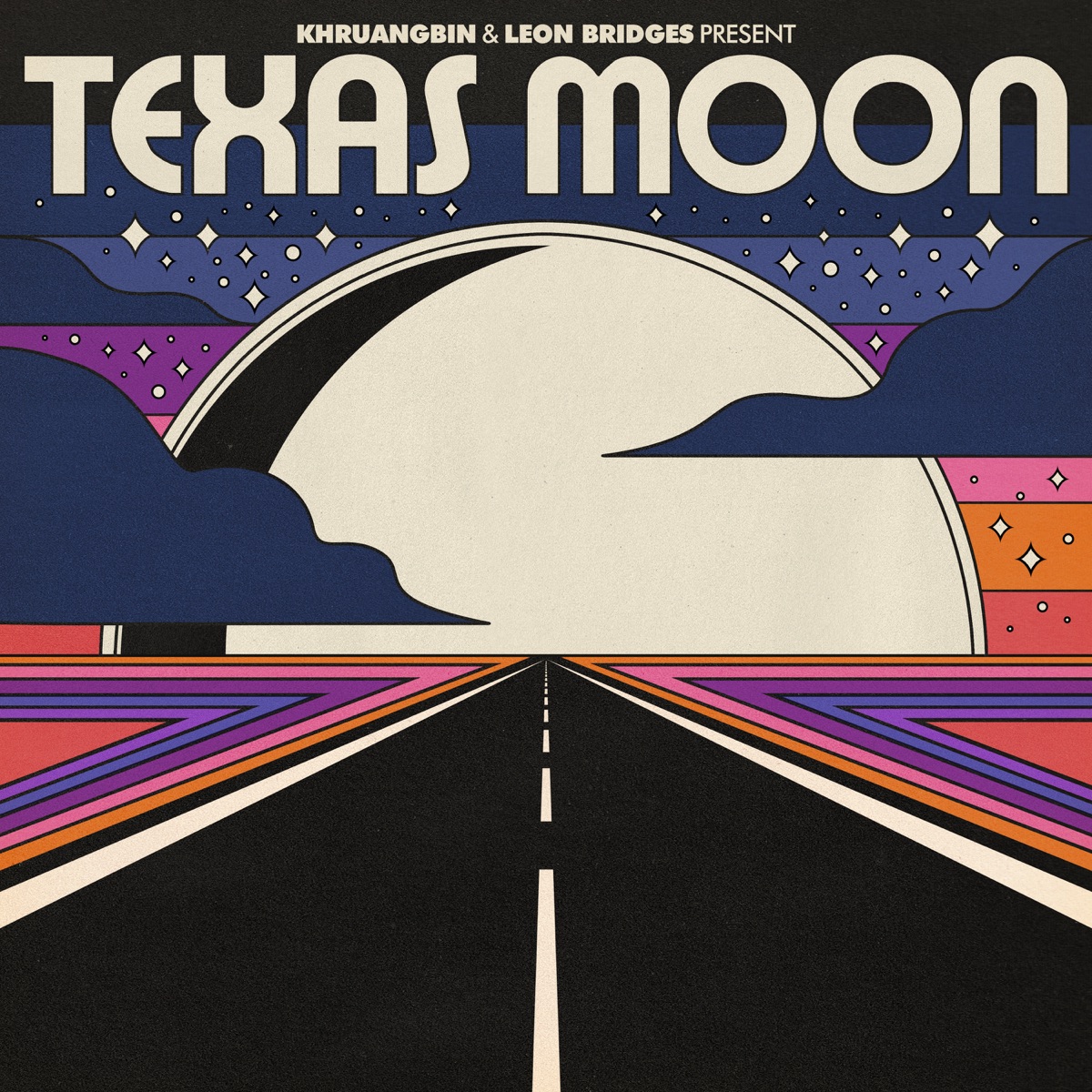 Texas Moon - EP by Khruangbin & Leon Bridges album cover