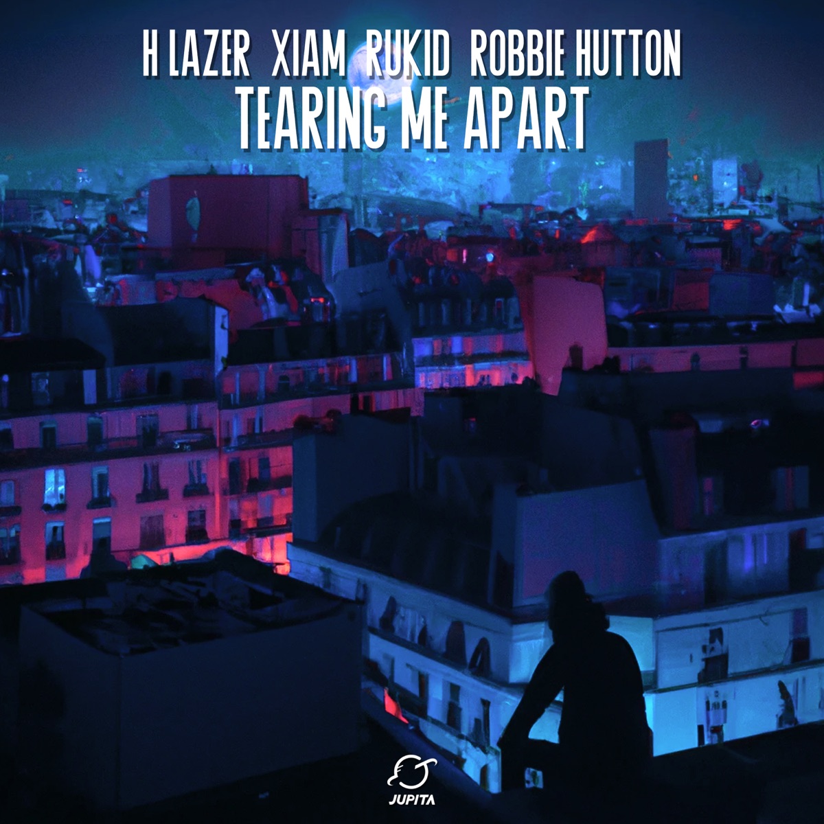 Tearing Me Apart (feat. Robbie Hutton) - Single by H Lazer, Xiam & Rukid album cover