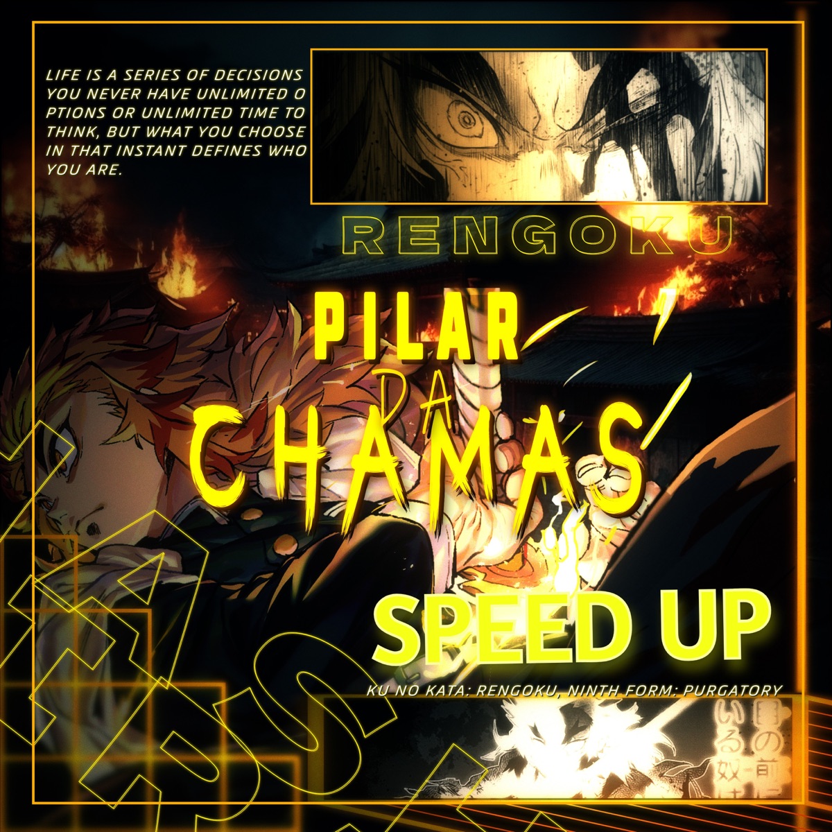 Pilar das Chamas (Demon Slayer) Speed up - Single by Trinityzin album cover
