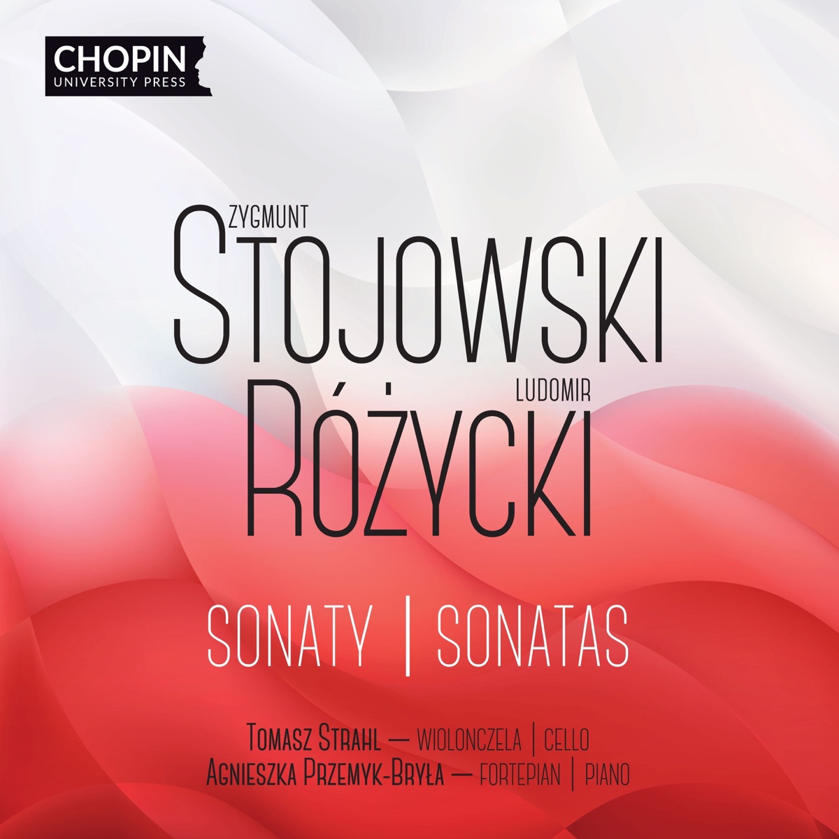 Stojowski, Różycki: Sonatas by Chopin University Press, Tomasz Strahl & Agnieszka Przemyk-Bryła album cover