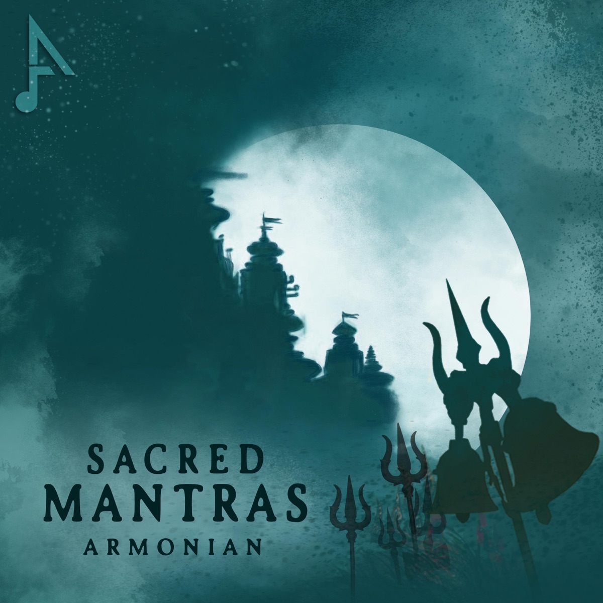 Sacred Mantras by Armonian album cover